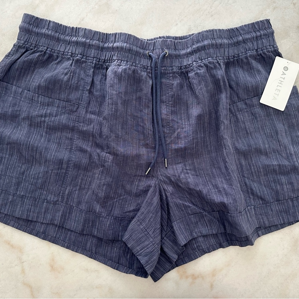 Cabo Linen Textured 4” Short